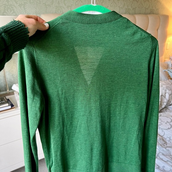 COS XS Green lightweight cardigan - Picture 2 of 6